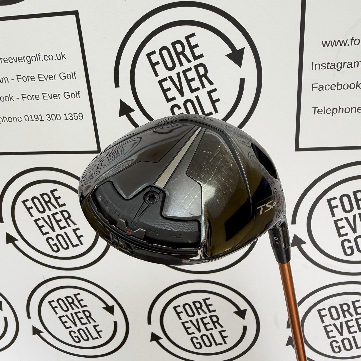 TITLEIST TSR3 DRIVER / 9 Degree / RH / 75g Stiff Flex / GOOD USED