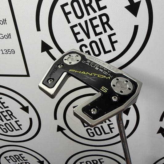 SCOTTY CAMERON PHANTOM X 5 PUTTER / 34” / Mens RH / V.GOOD USED