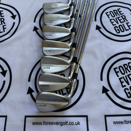 PING i500 IRONS / 4 - PW / Mens LH / Red Dot / 105g Reg Flex / OK USED