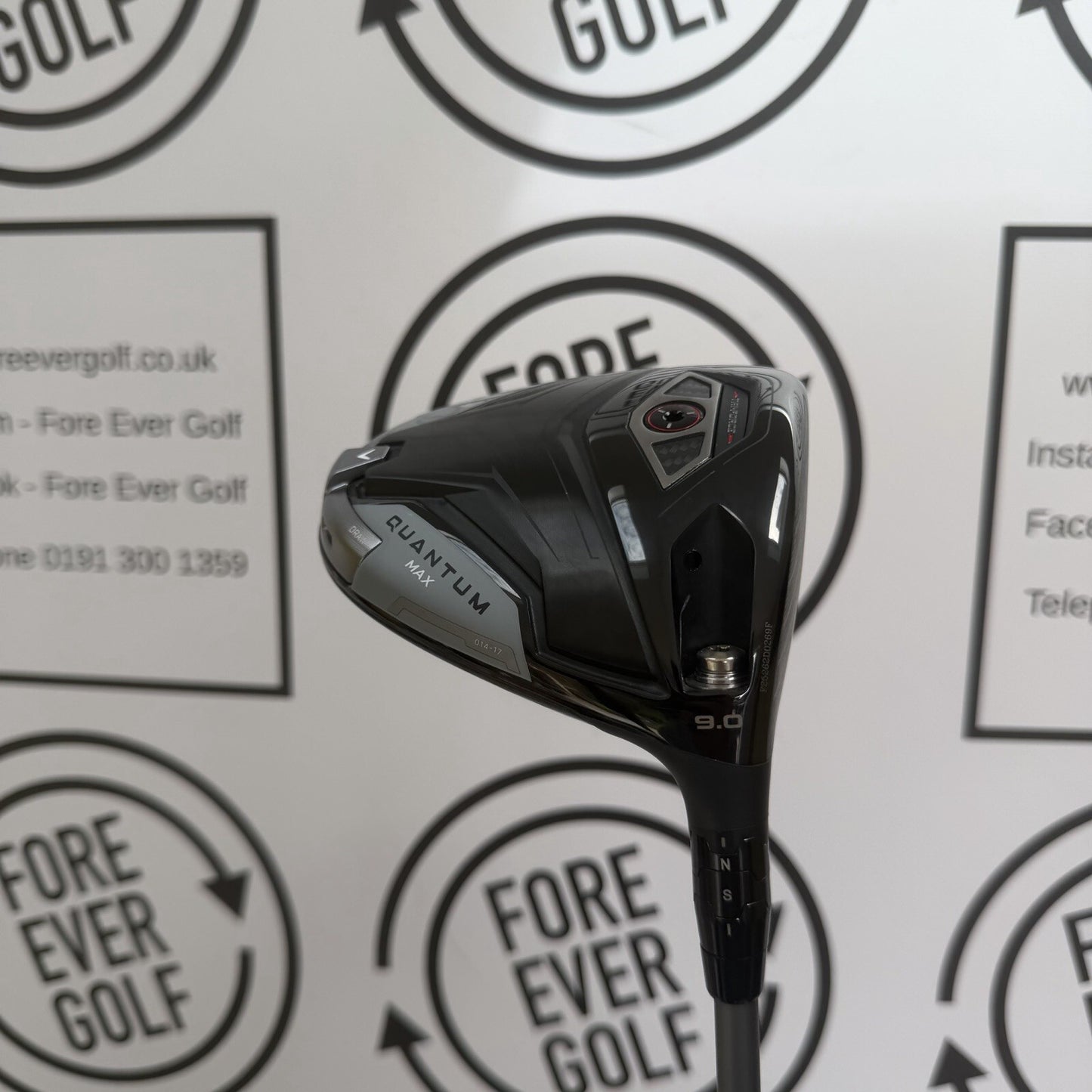 CALLAWAY QUANTUM MAX DRIVER / 9 Deg / RH / 50g Reg Flex / MINT USED