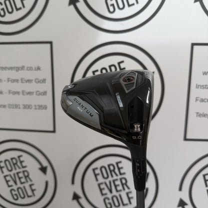 CALLAWAY QUANTUM MAX DRIVER / 9 Deg / RH / 50g Reg Flex / MINT USED