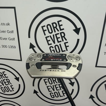 SCOTTY CAMERON STUDIO STYLE FASTBACK OC PUTTER / 34” / RH / V.GOOD USED