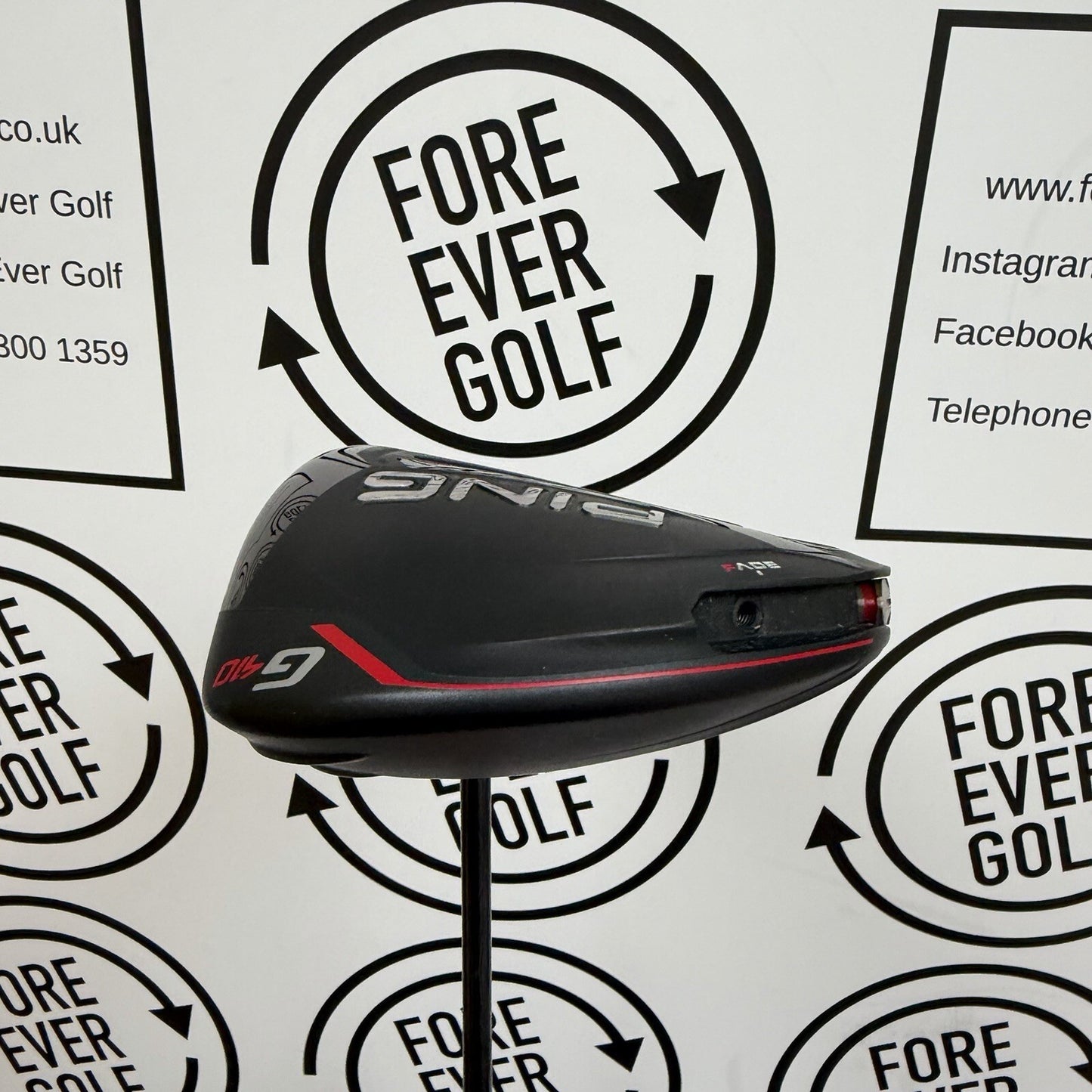 PING G410 PLUS DRIVER / 9 Deg / Mens RH / 75g Stiff Flex / V.GOOD USED