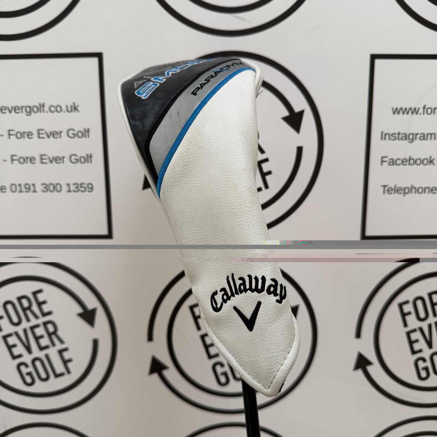 CALLAWAY Ai SMOKE MAX 9 WOOD / 24 Degree / Mens RH / 50g Reg Flex / GOOD USED