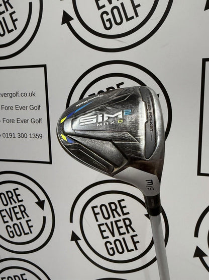 TAYLORMADE SIM2 MAX-D 3 WOOD / 16 Degree / RH / 45g Reg Flex / OK USED