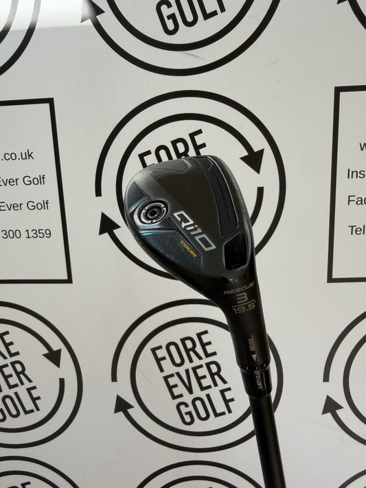 TAYLORMADE Qi10 TOUR 3 HYBRID / 19.5 Deg / RH / 85g X-Flex / V.GOOD USED