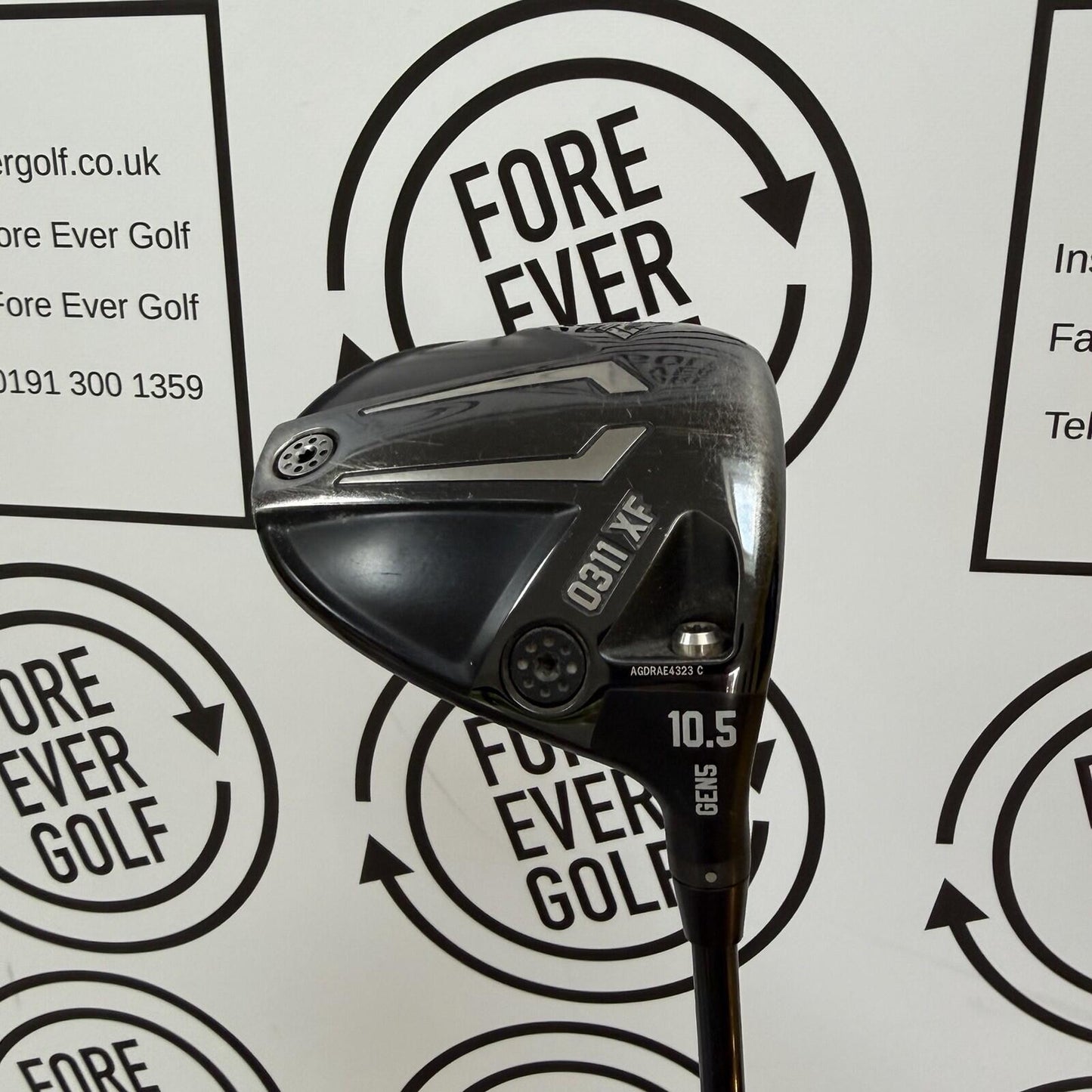 PXG 0311 XF (GEN 5) DRIVER / 10.5 Degree / Mens RH / 55g Reg Flex / V.GOOD USED