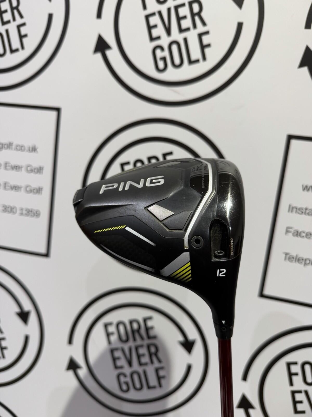 PING G430 MAX 10K DRIVER / 12 Degree / Mens RH / 60g Stiff Flex / V.GOOD USED