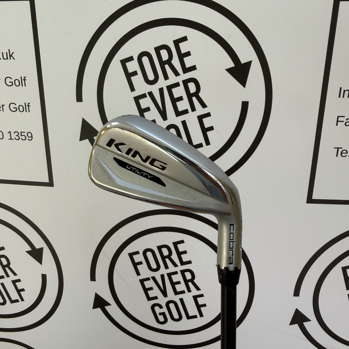 COBRA FORGED TEC UTILITY 3 IRON / Mens RH / 60g Reg Flex / MINT USED
