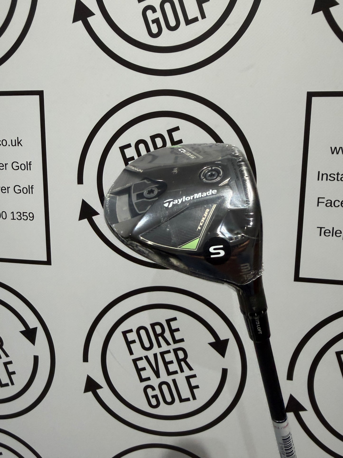 TAYLORMADE Qi35 TOUR 3 WOOD / 15 Deg / RH 75g Stiff Flex