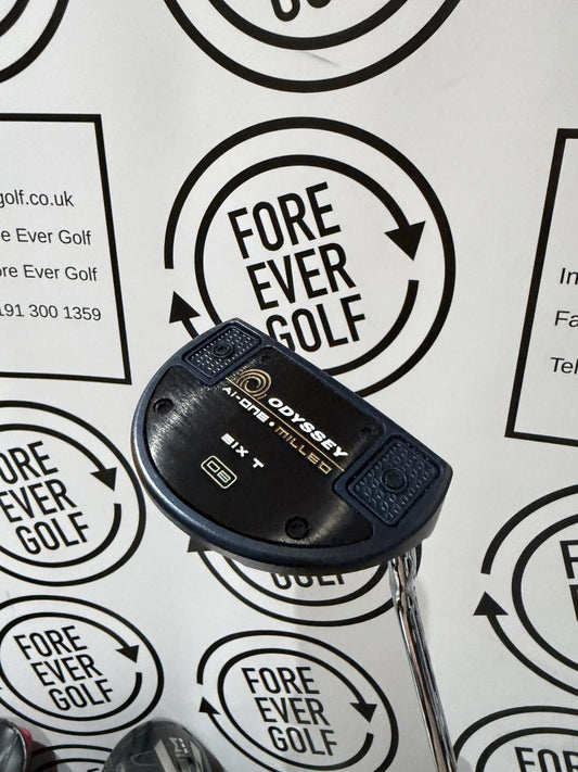 ODYSSEY Ai ONE MILLED SIX T (DB) PUTTER / 34” / Mens RH / V.GOOD USED