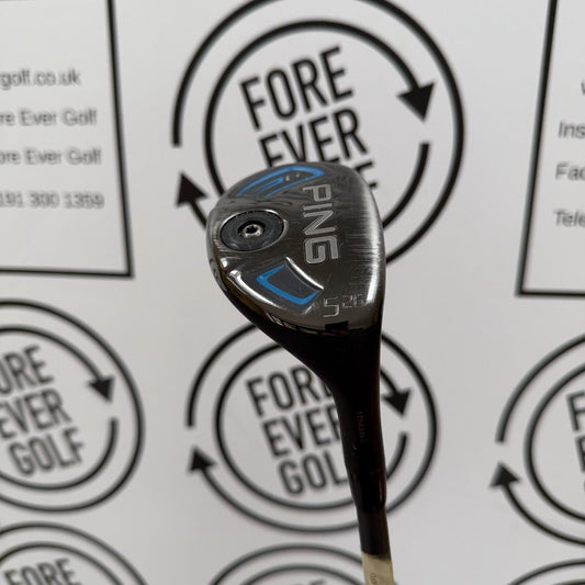 PING G SERIES 5 HYBRID / 26 Degree / Mens RH / 70g Reg Flex / GOOD USED