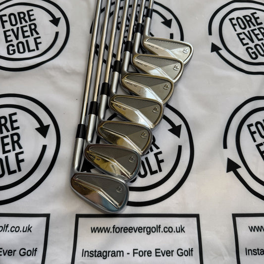 TAYLORMADE P7MC (2023) IRONS / 4-PW / Mens RH / 120g Stiff Flex / V.GOOD USED