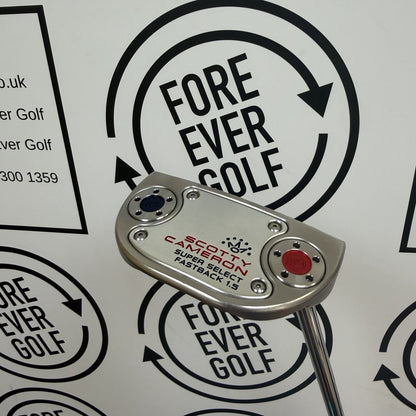 SCOTTY CAMERON SUPER SELECT FASTBACK 1.5 PUTTER / 35” / RH / GOOD USED