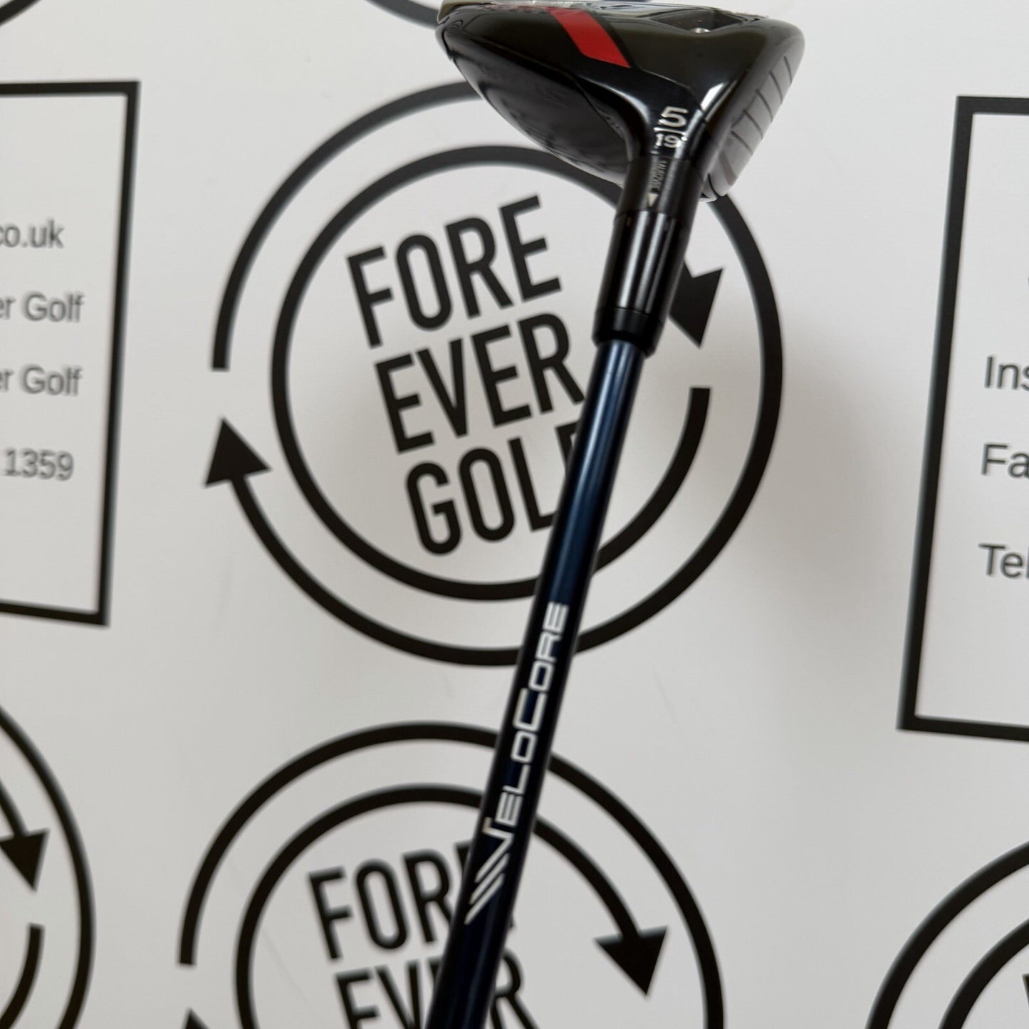 TAYLORMADE STEALTH PLUS+ 5 WOOD / 19 Deg / RH / VELOCORE 60 Stiff Flex Shaft