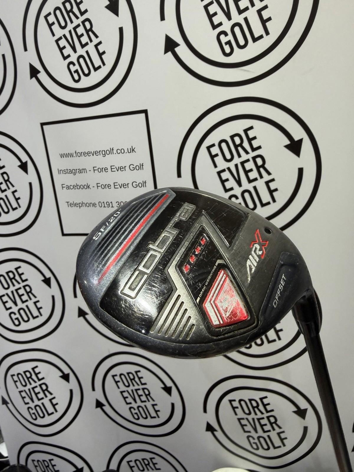 COBRA AIR-X OFFSET 5 WOOD / 20 Deg / Mens RH / 45g Lite Reg Flex / GOOD USED