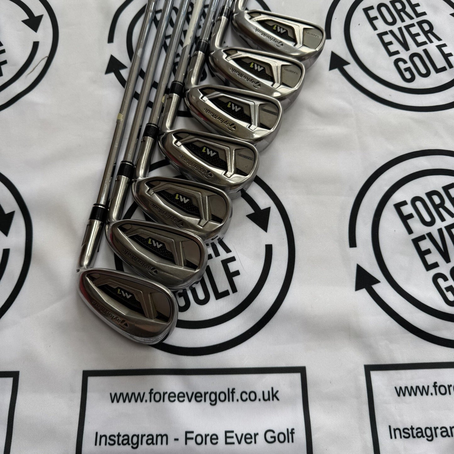 TAYLORMADE M1 IRONS / 4 - PW / Mens RH / 95g Reg Flex / GOOD USED