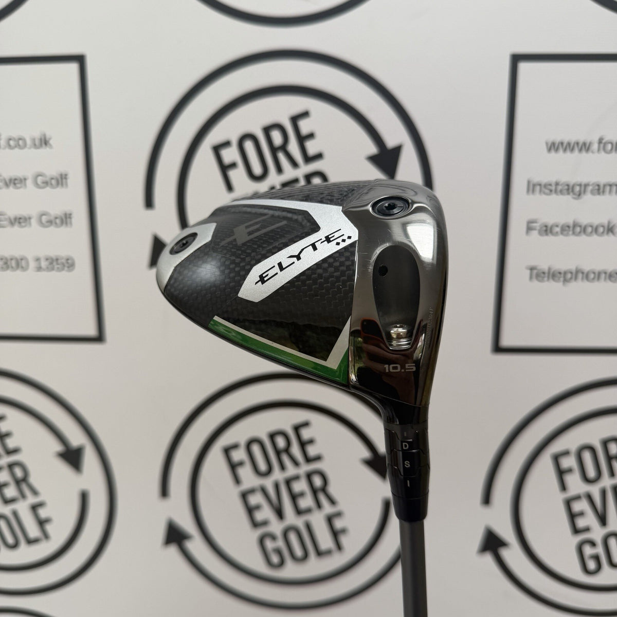 CALLAWAY ELYTE TRIPLE DIAMOND DRIVER / 10.5 Deg / RH /  50g Stiff Flex / V.GOOD