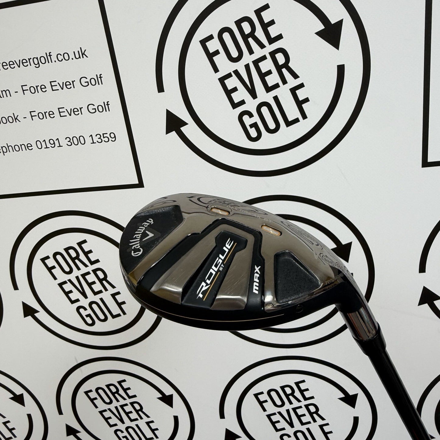 CALLAWAY ROGUE ST MAX 4 HYBRID / 21 Degree / RH / 65g Reg Flex / V.GOOD USED