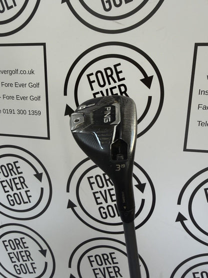 PING G425 MAX 3 HYBRID / 19 Deg / Mens RH / 70g Stiff Flex / GOOD USED