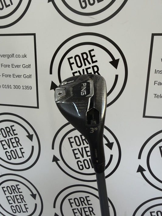 PING G425 MAX 3 HYBRID / 19 Deg / Mens RH / 70g Stiff Flex / GOOD USED