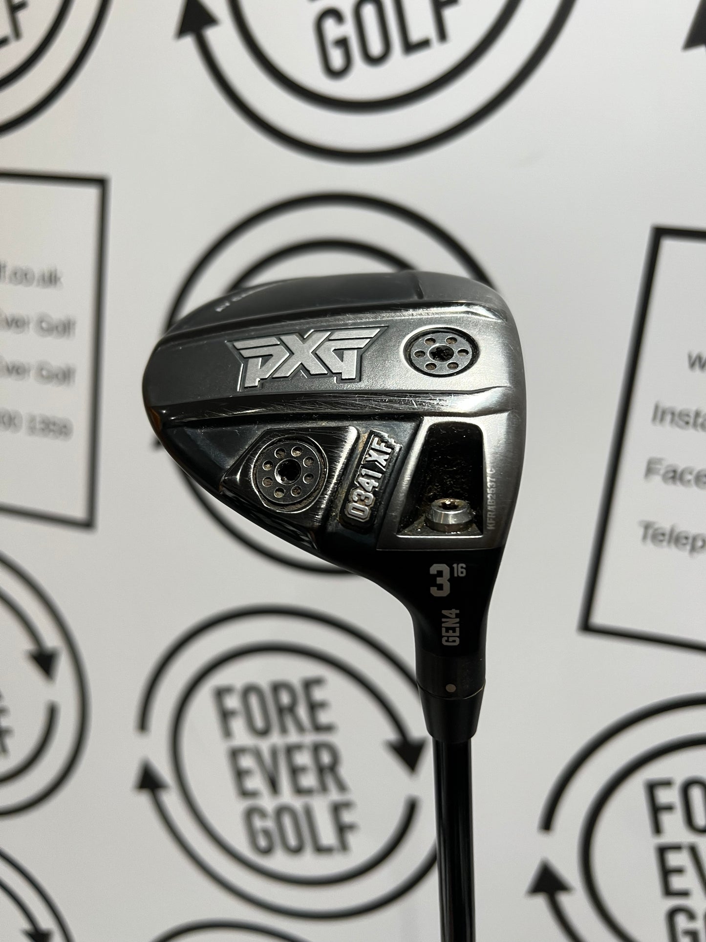 PXG 0341 XF GEN 4 3 WOOD / 16 Deg / Mens RH / 60g Reg Flex