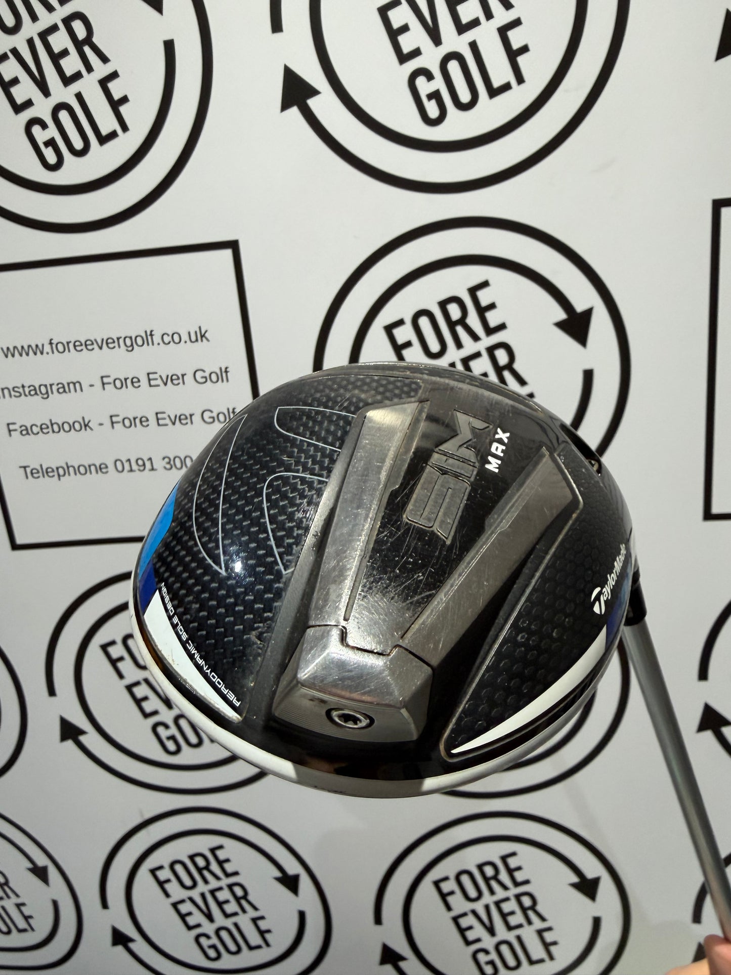 TAYLORMADE SIM MAX DRIVER / 10.5 Degree / RH / 60g Reg Flex