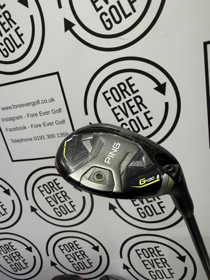 PING G430 4 HYBRID / 22 Degree / Mens RH / 70g Regular Flex / GOOD USED