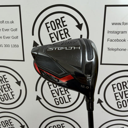 TAYLORMADE STEALTH DRIVER / 12 Degree / Mens RH / 50g A Flex / V.GOOD USED