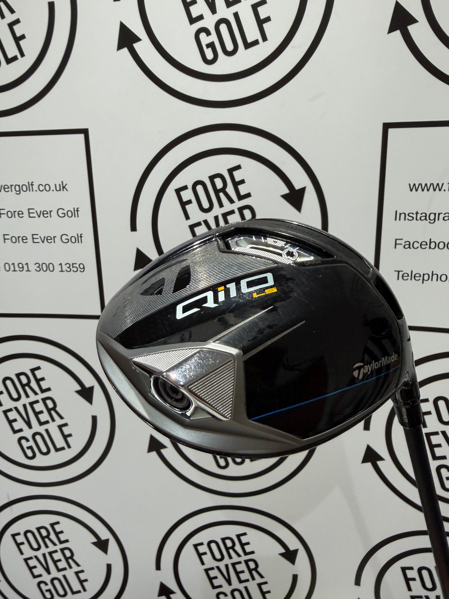 TAYLORMADE Qi10 LS DRIVER / 9 Degree / Mens RH / 65g Stiff Flex