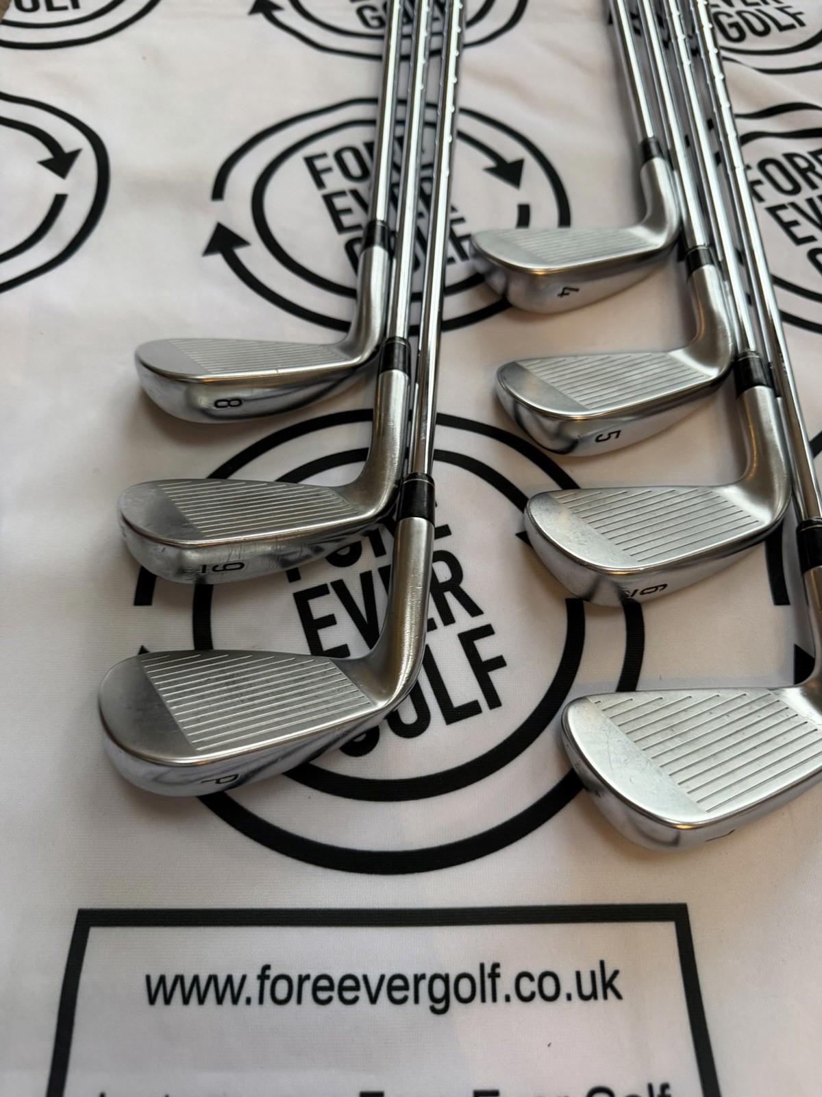 CALLAWAY APEX ‘21 IRONS / 4 - PW / Mens RH / 95g Stiff Flex / GOOD USED