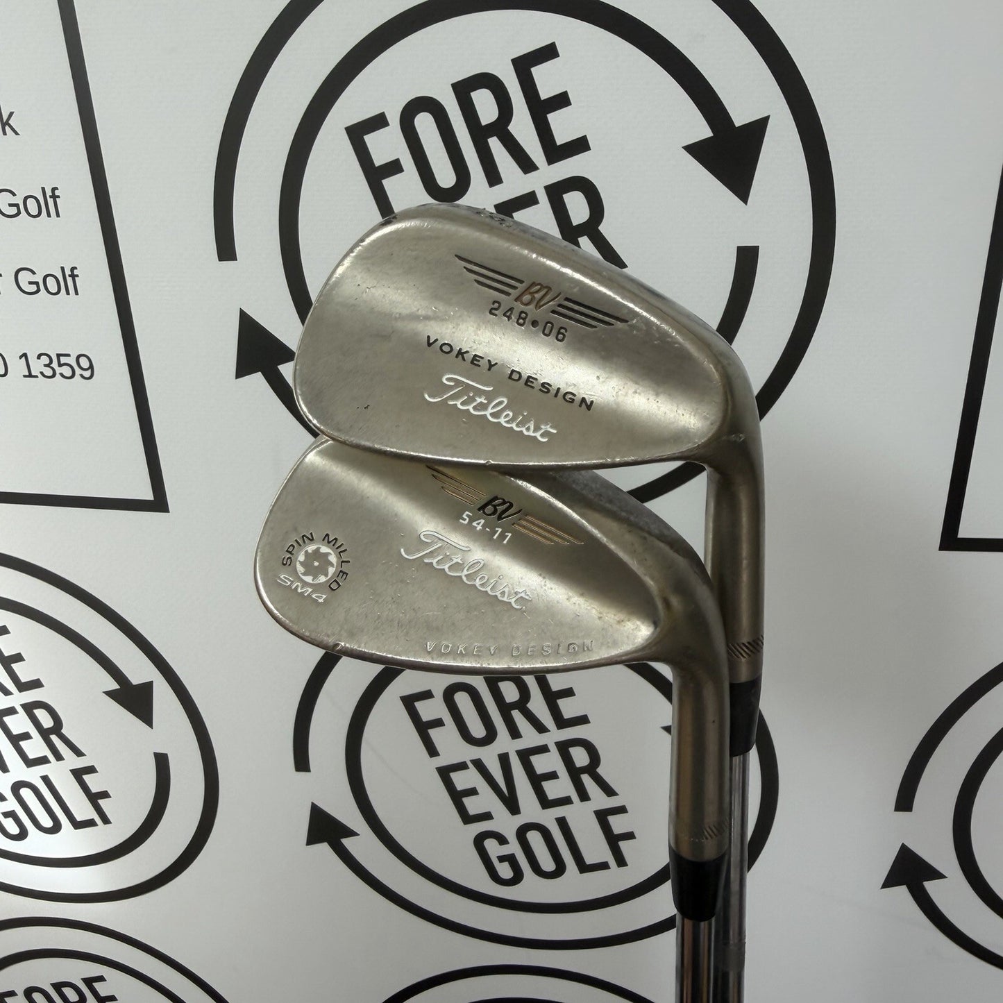 TITLEIST VOKEY SM4/STUDIO DESIGN WEDGE SET / 48 & 54 / RH / Wedge Flex / OK