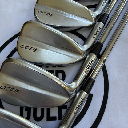 PING i500 IRONS / 4 - PW / Mens LH / Red Dot / 105g Reg Flex / OK USED