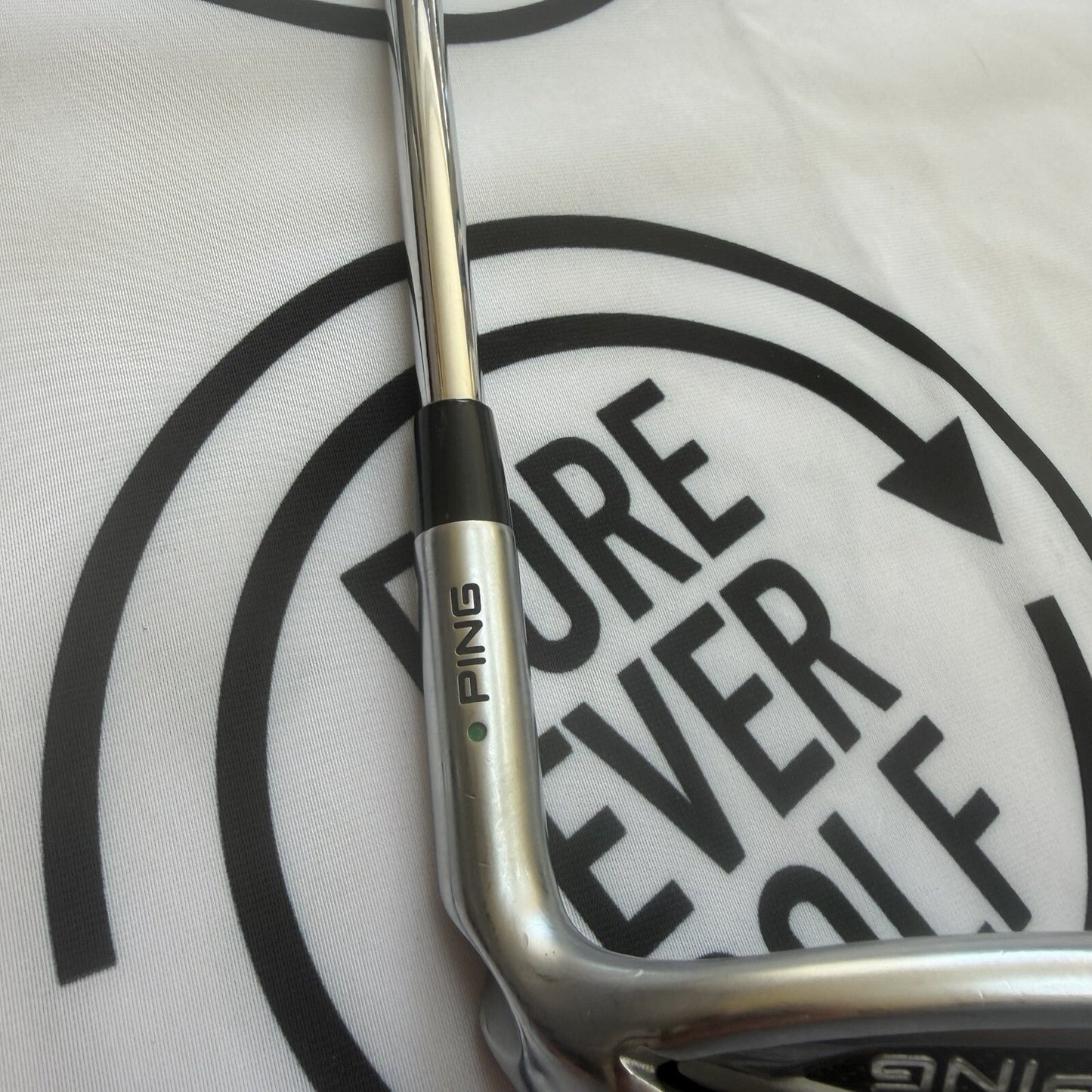 PING G425 SAND WEDGE / Green Dot / 98g Reg Flex / GOOD USED