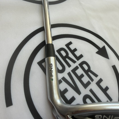 PING G425 SAND WEDGE / Green Dot / 98g Reg Flex / GOOD USED