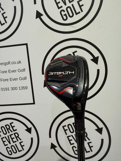 TAYLORMADE STEALTH 2 3 HYBRID / 19 Degree / Rh / 70g Stiff Flex / V.GOOD USED