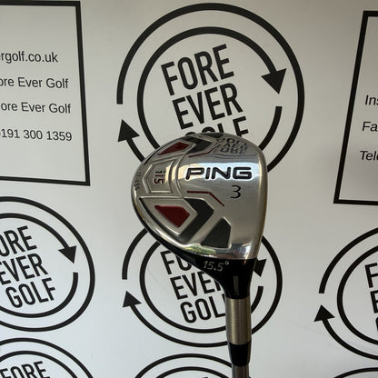 PING i15 3 WOOD / 15.5 Deg / RH / Stiff Flex / V.GOOD USED