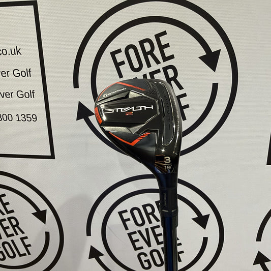 TAYLORMADE STEALTH 2 3 HYBRID / 19 Deg / Mens RH / 95g X-Stiff / V.GOOD USED