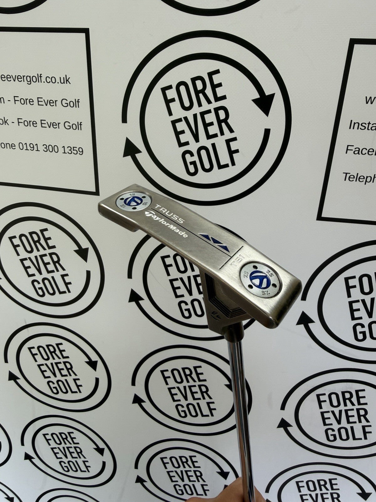 TAYLORMADE TRUSS TB1 PUTTER / Mens RH / 35” / V.GOOD USED
