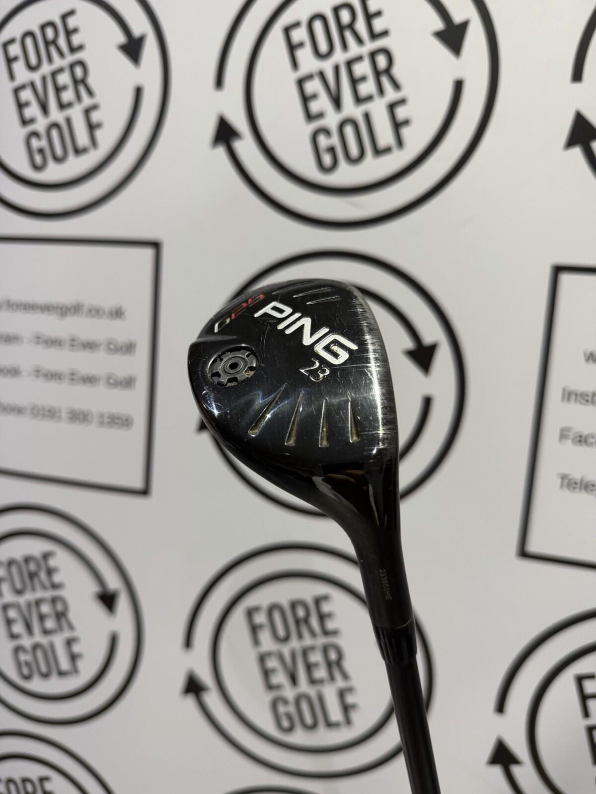 PING G25 5 HYBRID / 23 Degree / Mens RH / Regular Flex / GOOD USED