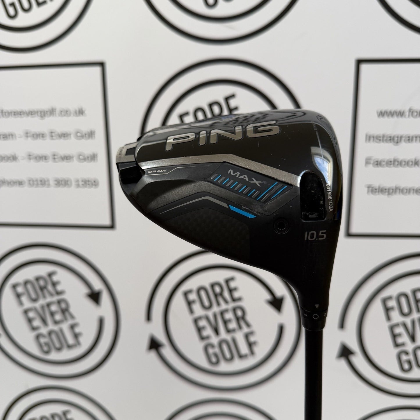 PING G440 MAX DRIVER / 10.5 Deg / RH / 50g Stiff Flex / MINT USED