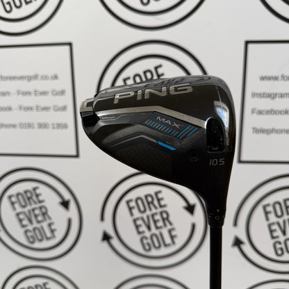PING G440 MAX DRIVER / 10.5 Deg / RH / 50g Stiff Flex / MINT USED