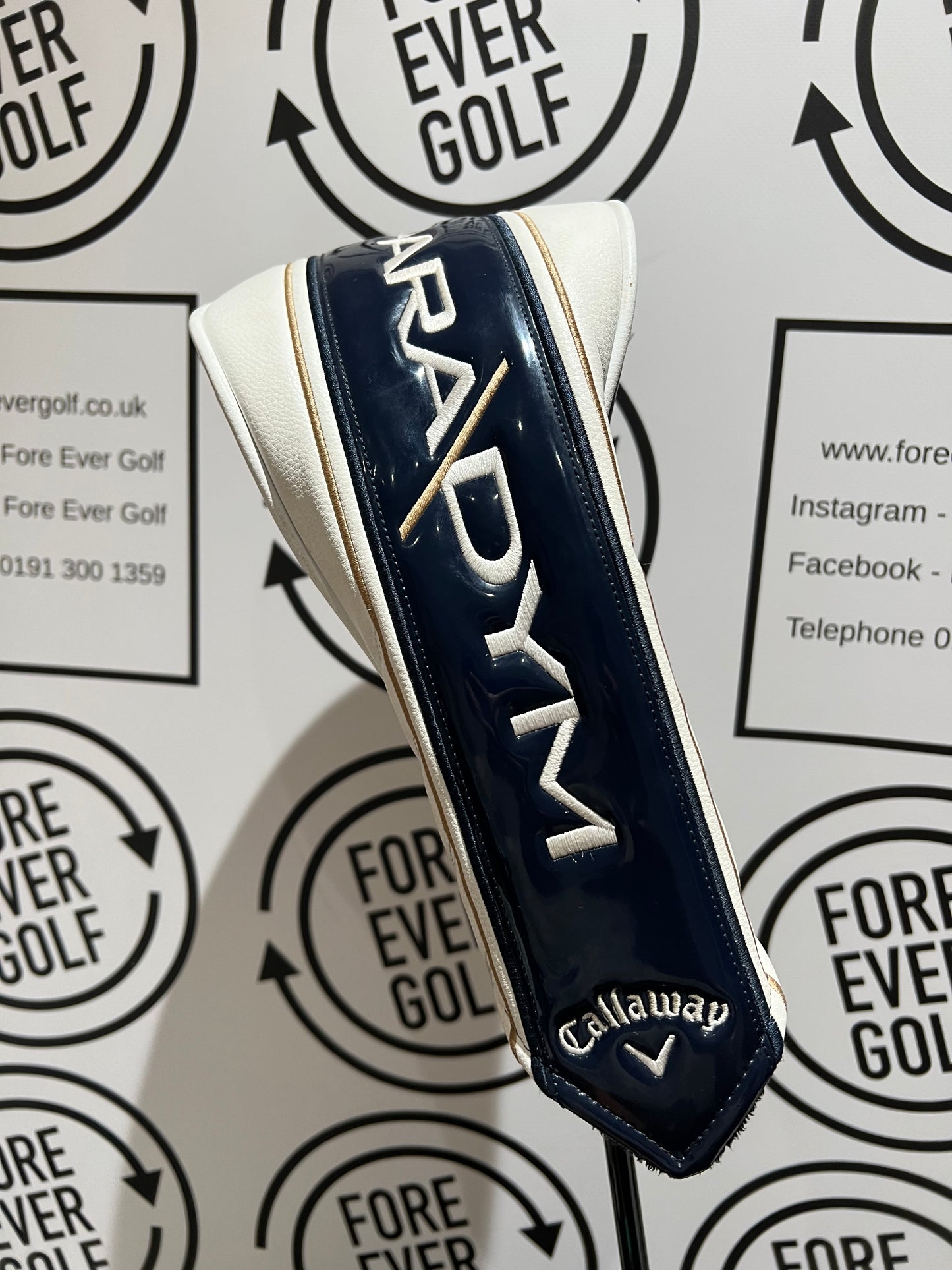 CALLAWAY PARADYM X DRIVER / 10.5 Degree / RH / 65g Stiff Flex