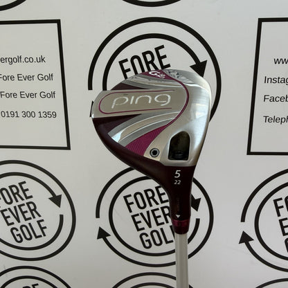 PING G LE2 5 WOOD / 22 Degree / Ladies RH / Ladies Flex / V.GOOD USED