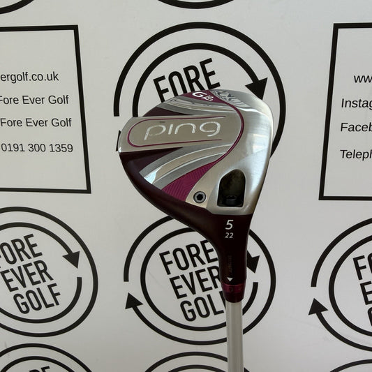 PING G LE2 5 WOOD / 22 Degree / Ladies RH / Ladies Flex / V.GOOD USED