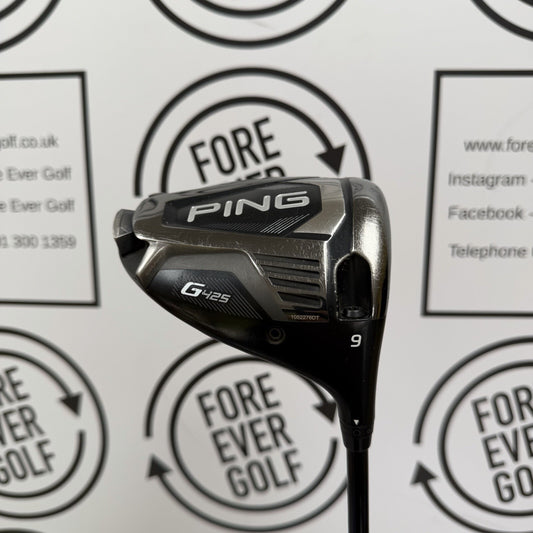 PING G425 MAX DRIVER / 9 Degree / RH / 65g Reg Flex / V.GOOD USED