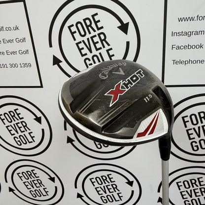 CALLAWAY X HOT DRIVER / 11.5 Deg / Mens RH / Reg Flex / GOOD USED