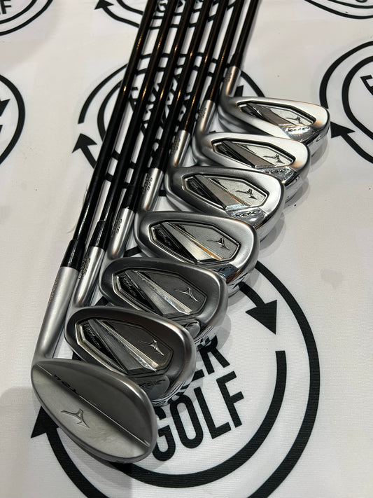 MIZUNO JPX 925 HOT METAL PRO IRONS / 5 - SW / RH / 55g Graphite A Flex