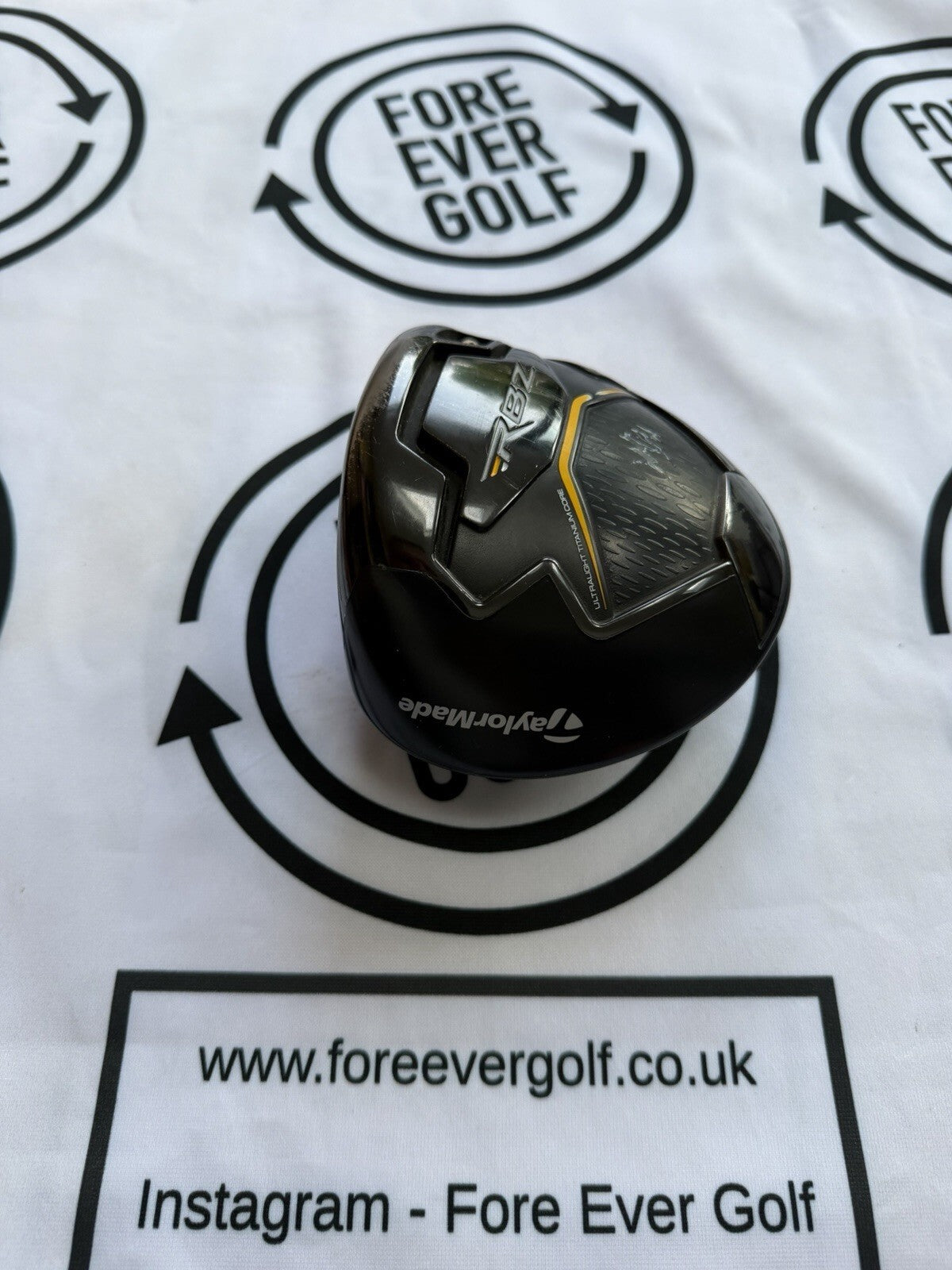 TAYLORMADE RBZ STAGE 2 BLACK EDITION DRIVER (Head Only) / RH / 10.5 Deg / GOOD