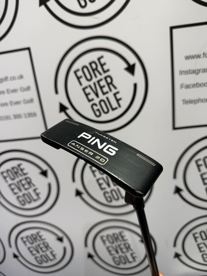 PING ANSER 2D (2023) PUTTER / Mens RH / 34” / GOOD USED
